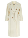 Max Mara Madame Coat — Ivory