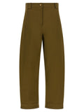 Max Mara Mxmadorni Trousers — Olive