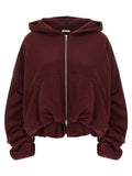 Dries Van Noten Hoodie — Burgundy