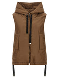 Max Mara The Cube Greengo Vest — Tobacco