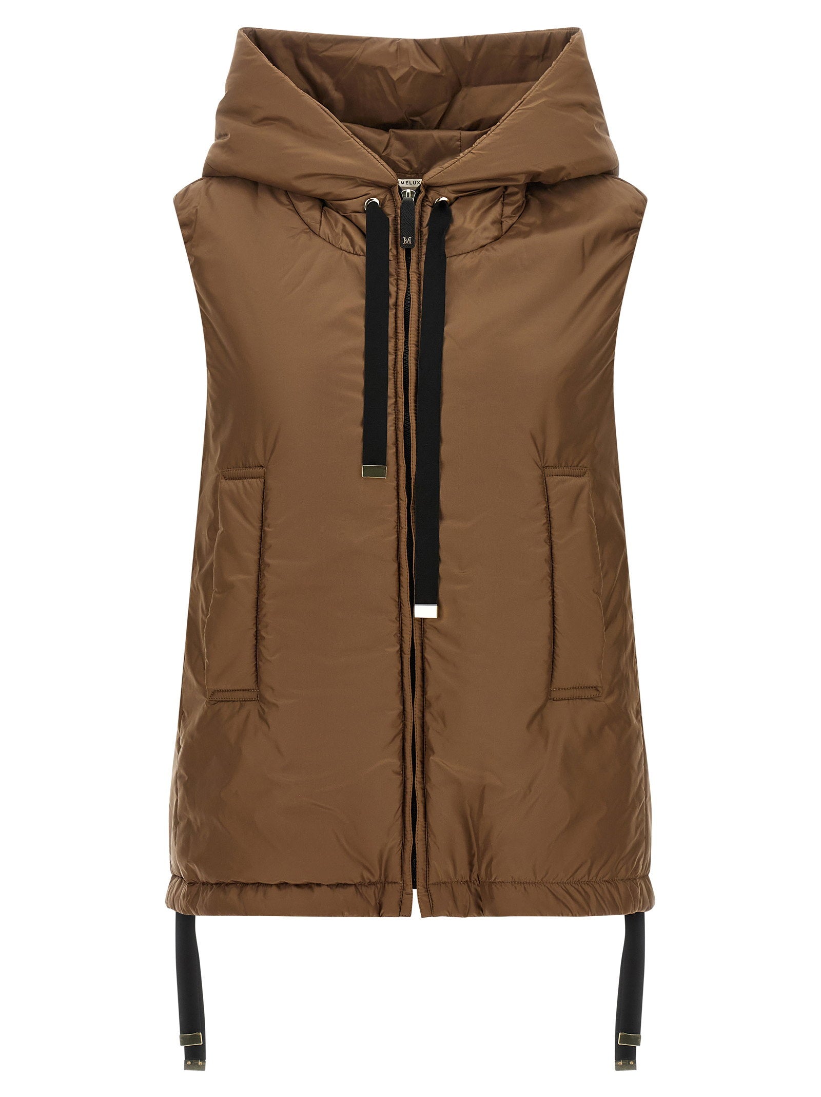 Max Mara The Cube Greengo Vest — Tobacco