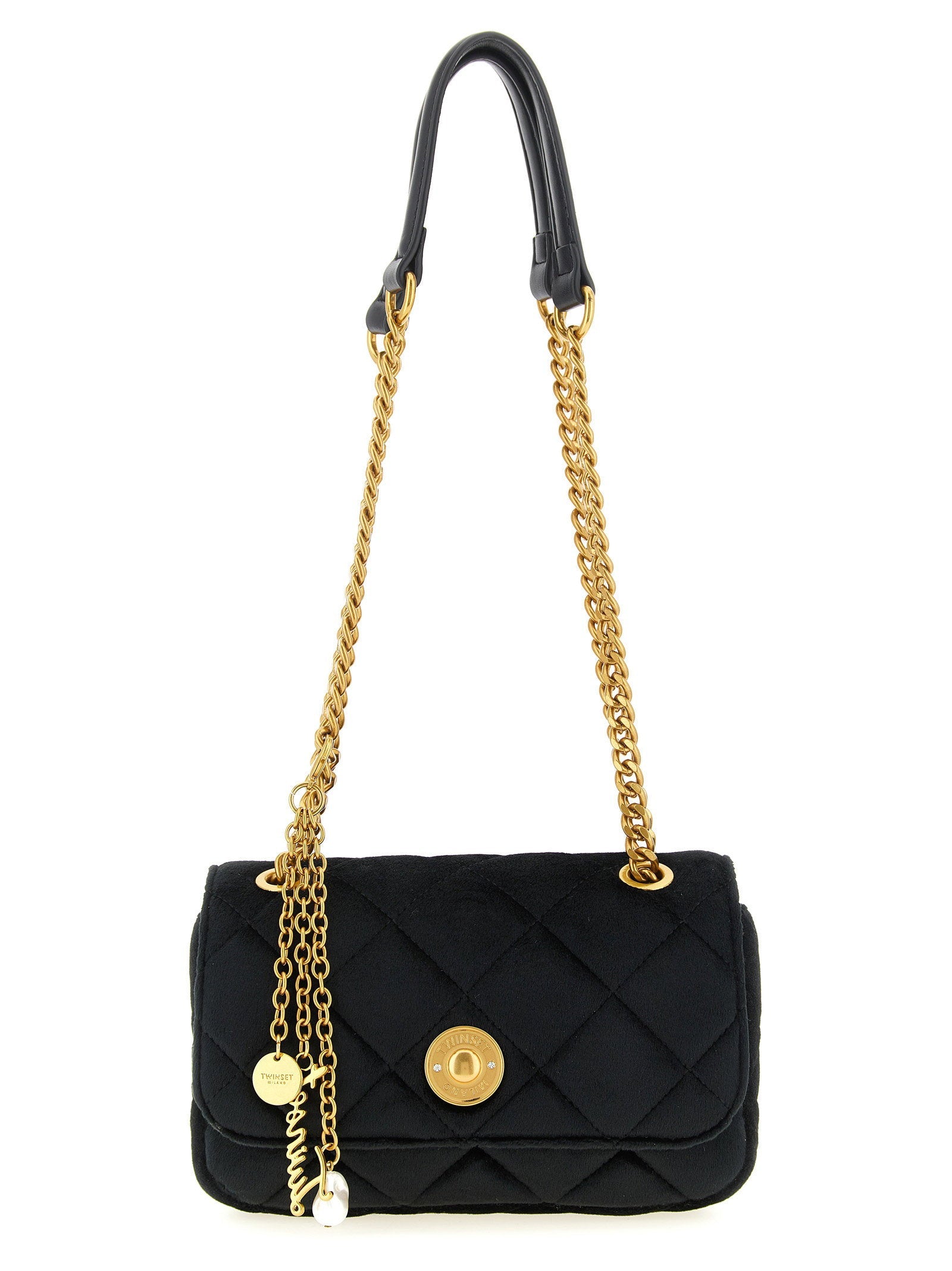 Twin Set Milano Shoulder Bag — black