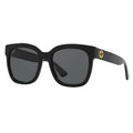 Gucci GG0034SN Acetate Square Sunglasses — Black