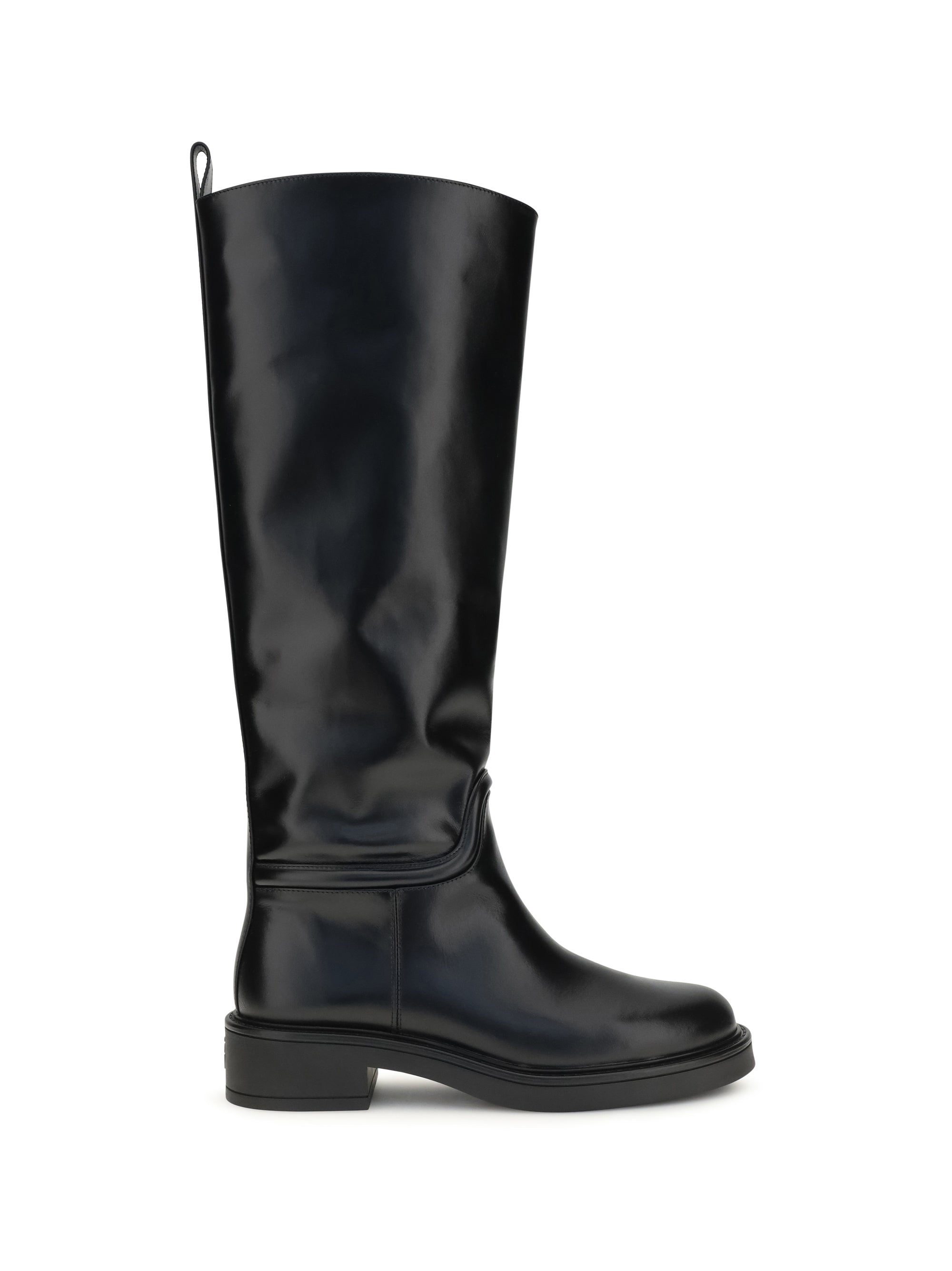 Stuart Weitzman Celia Boots — Black