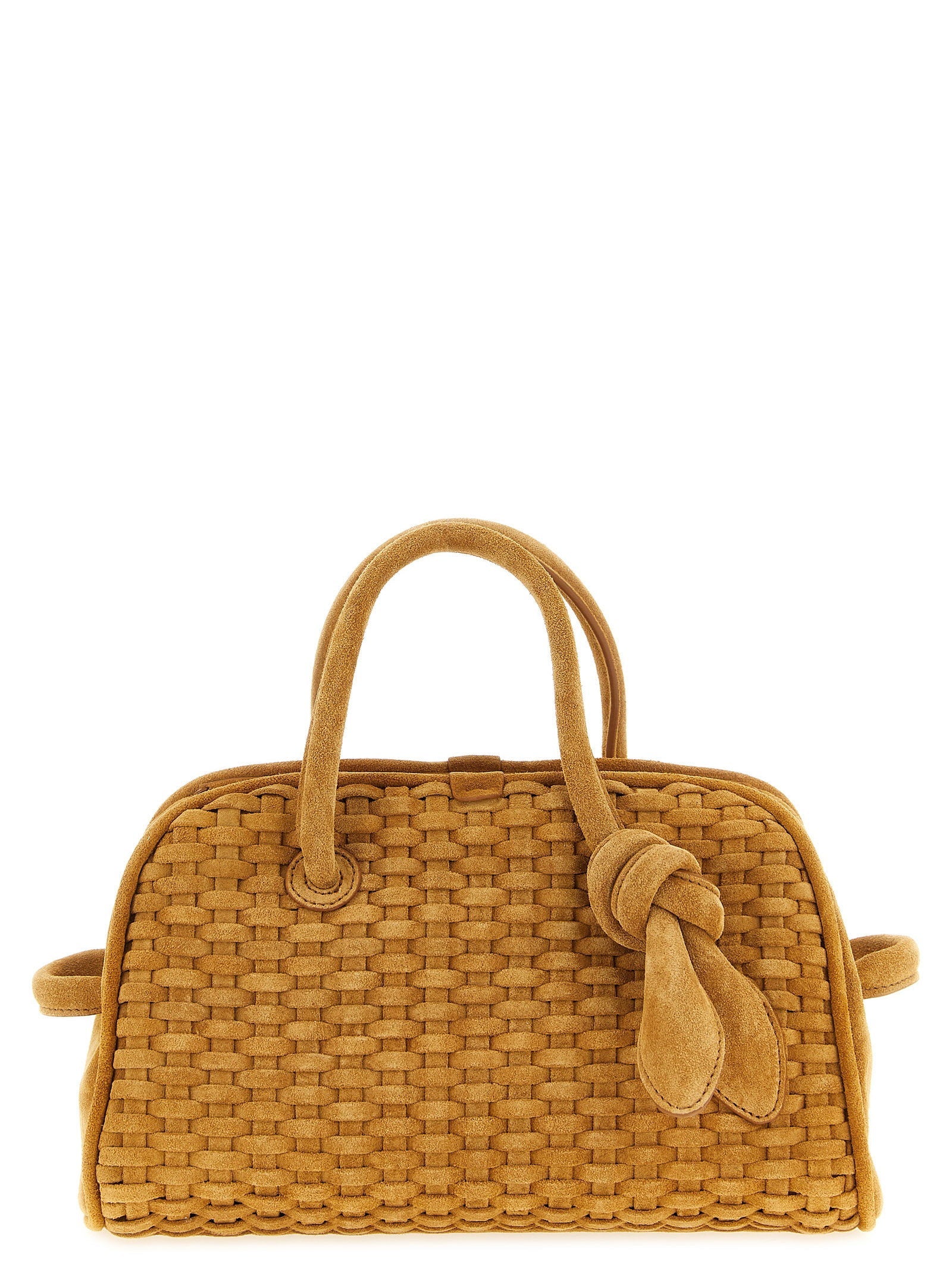 Jacquemus Top Handle Bag — Camel