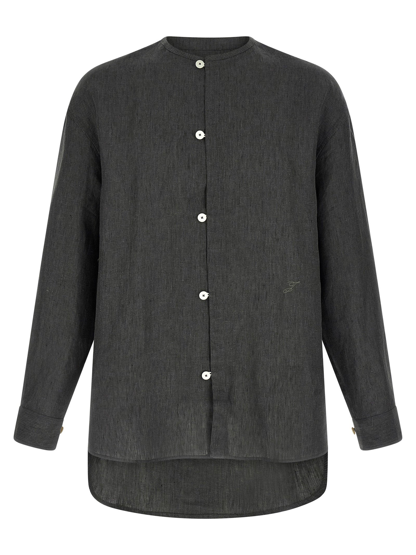 Jacquemus La Chemise Pastro Shirt — Gray