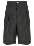 Jacquemus Bermuda Shorts — charcoal