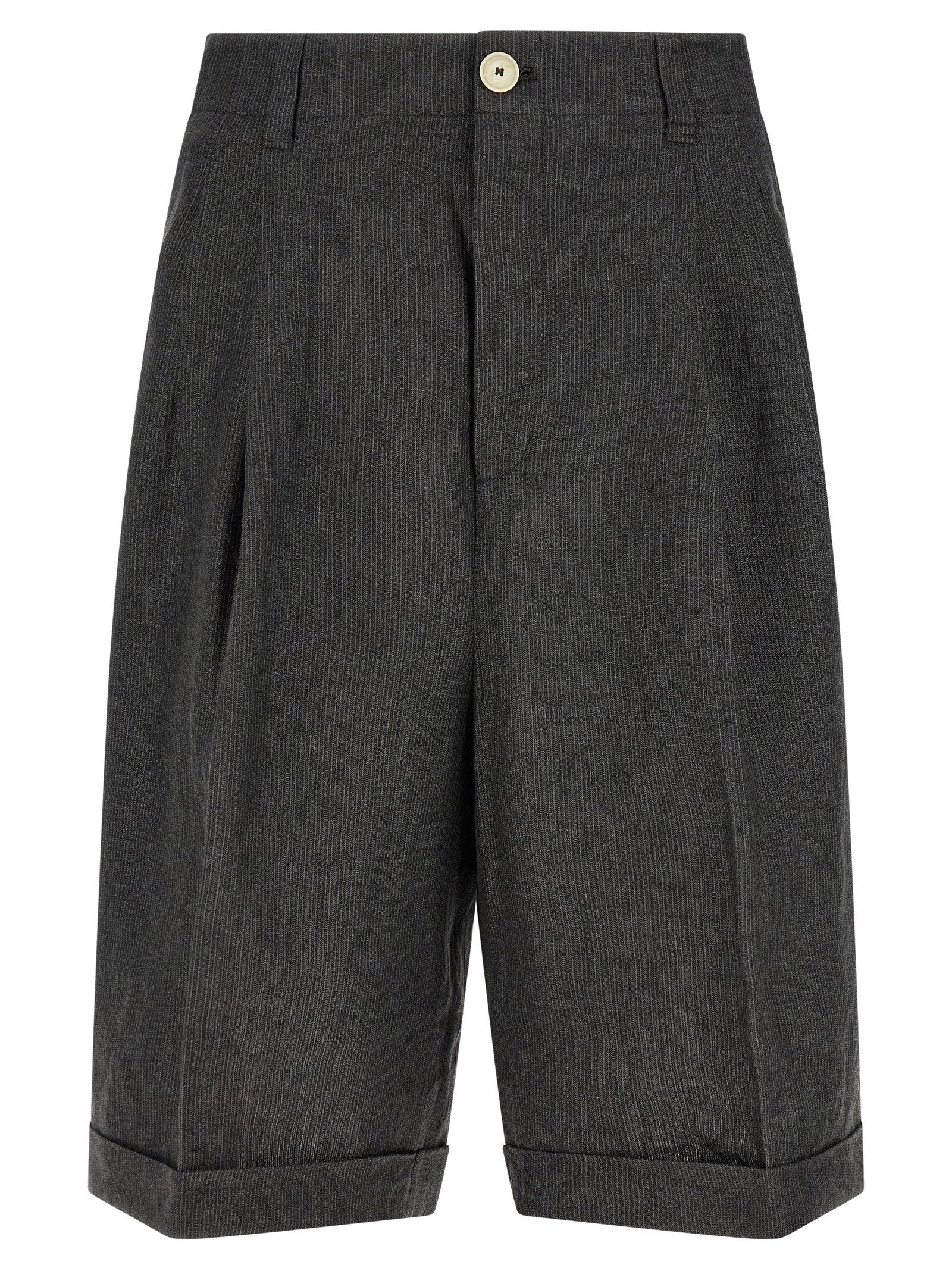 Jacquemus Bermuda Shorts — charcoal