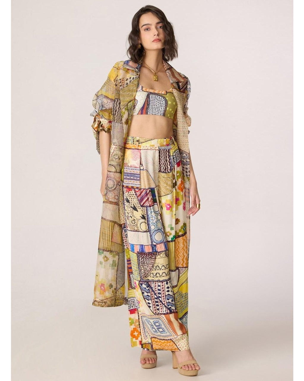 Juniper Bustier & Jeja Trousers By KYNAH, Luxury Indian Fashion & Bridal Wear