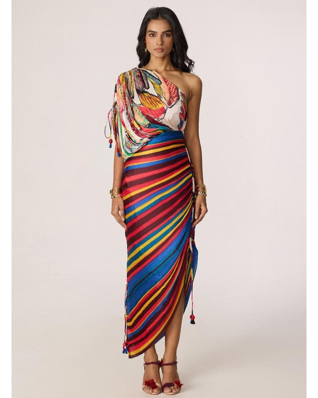 Estampa Mira Dress By KYNAH, Luxury Indian Fashion & Bridal Wear