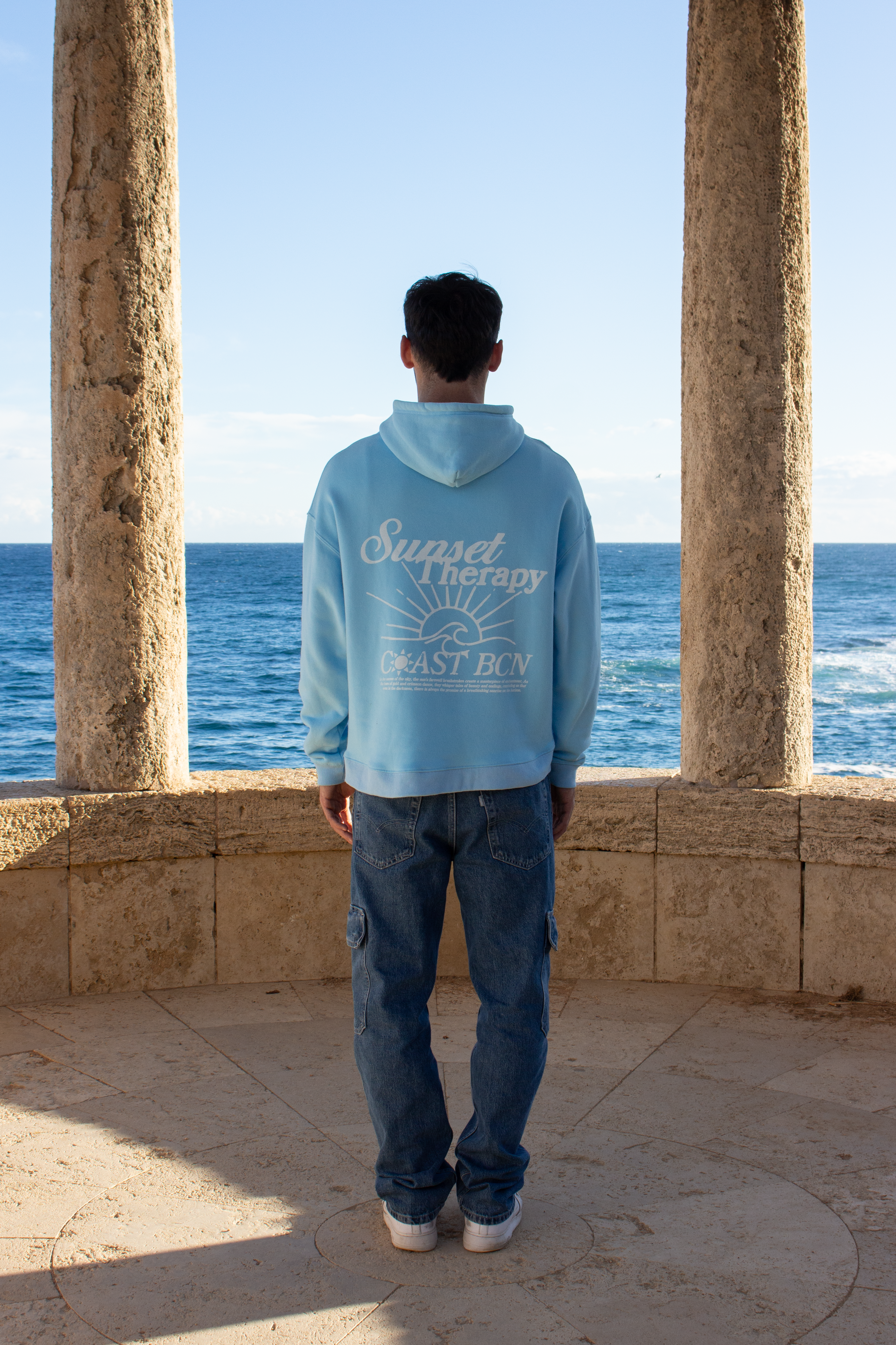 Baby Blue Therapy Hoodie