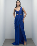 The Electric Sculpted Sari By KYNAH, Luxury Indian Fashion & Bridal Wear