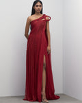 The Sculpted Drape Sari Gown By KYNAH, Luxury Indian Fashion & Bridal Wear