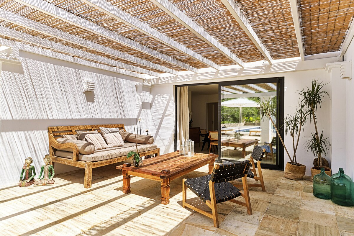 Ibiza Holiday Villa with Nordic Interiors in Santa Eulalia