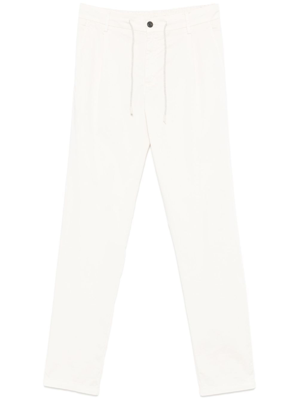 Eleventy Drawstring Trousers — Beige