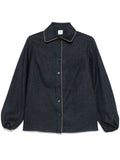 Eleventy Linen Shirt — Navy