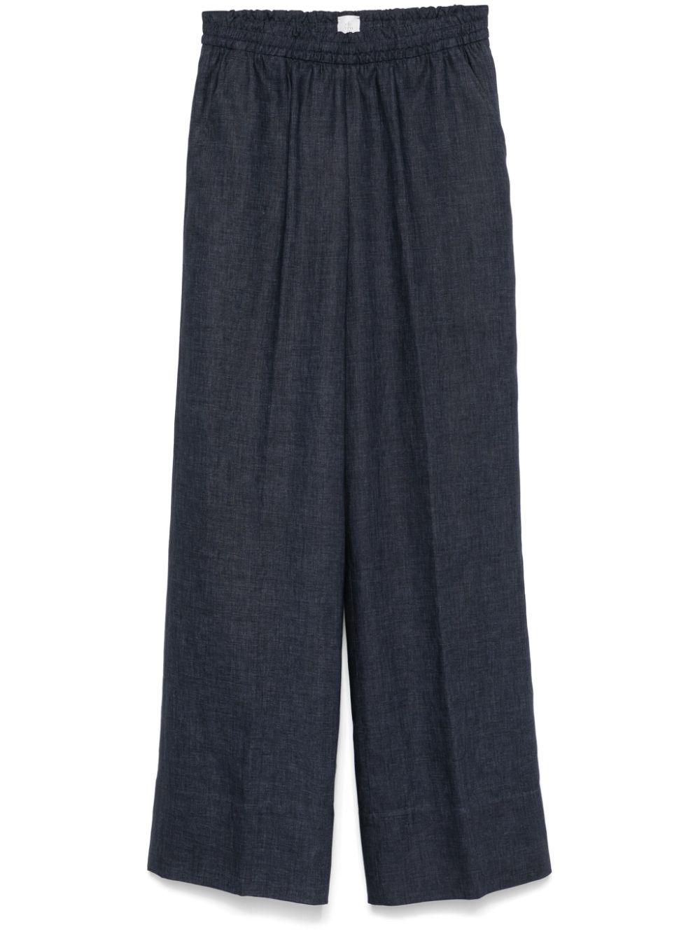 Eleventy Linen Trousers — Blue