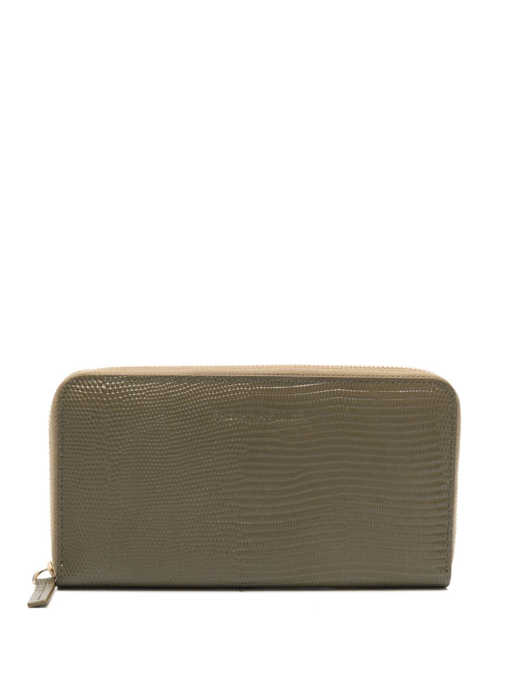 Fabiana Filippi Leather Wallet — Olive