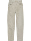 Eleventy Light Grey Buttoned Jeans — Grey
