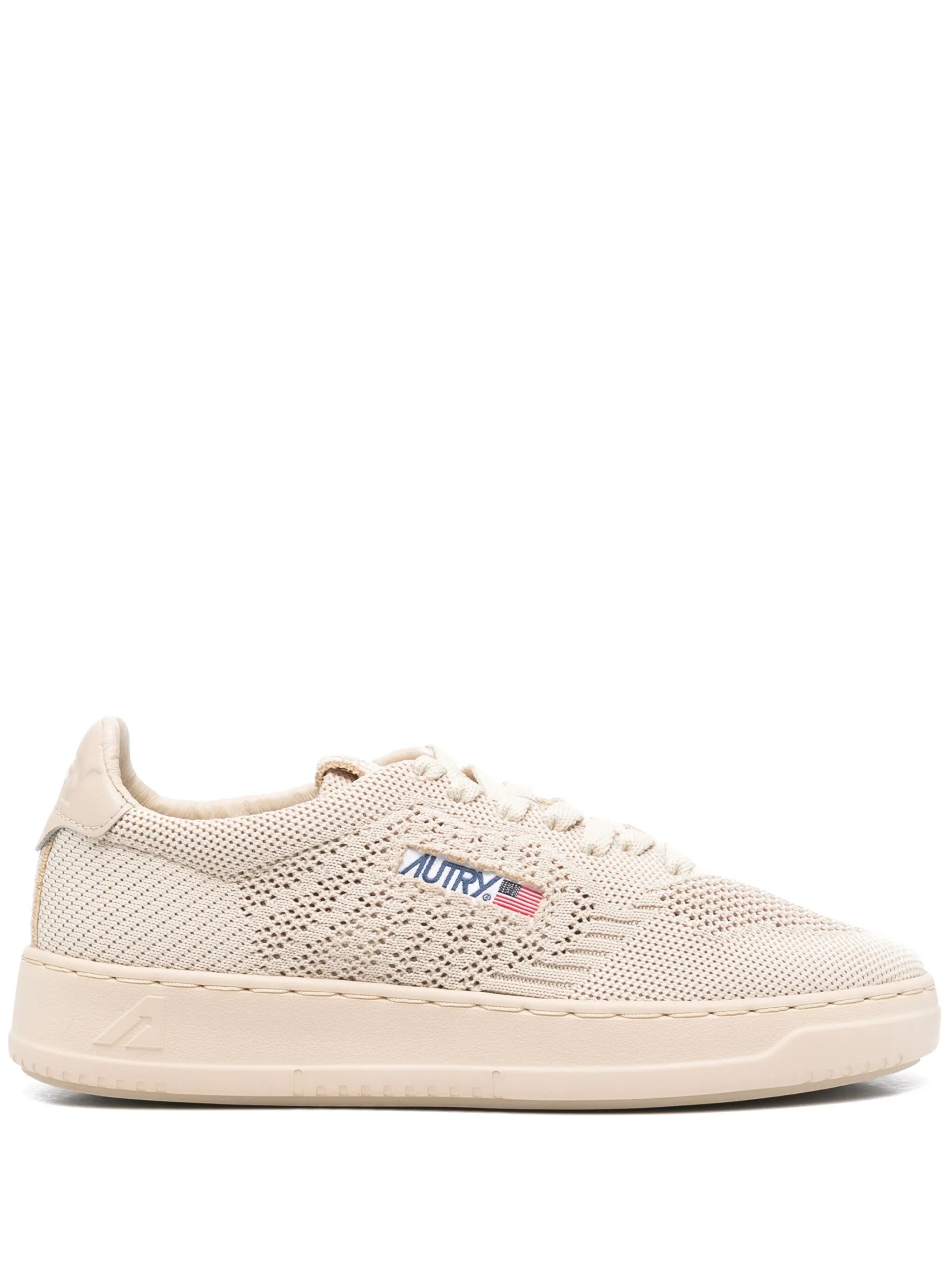 Autry Medalist Sneaker — Cream
