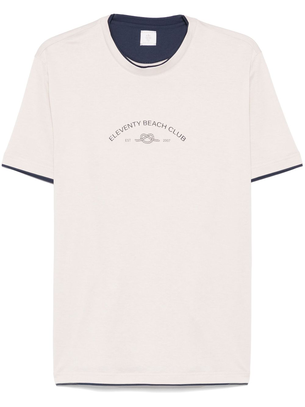 Eleventy Beach Club T-Shirt — Beige
