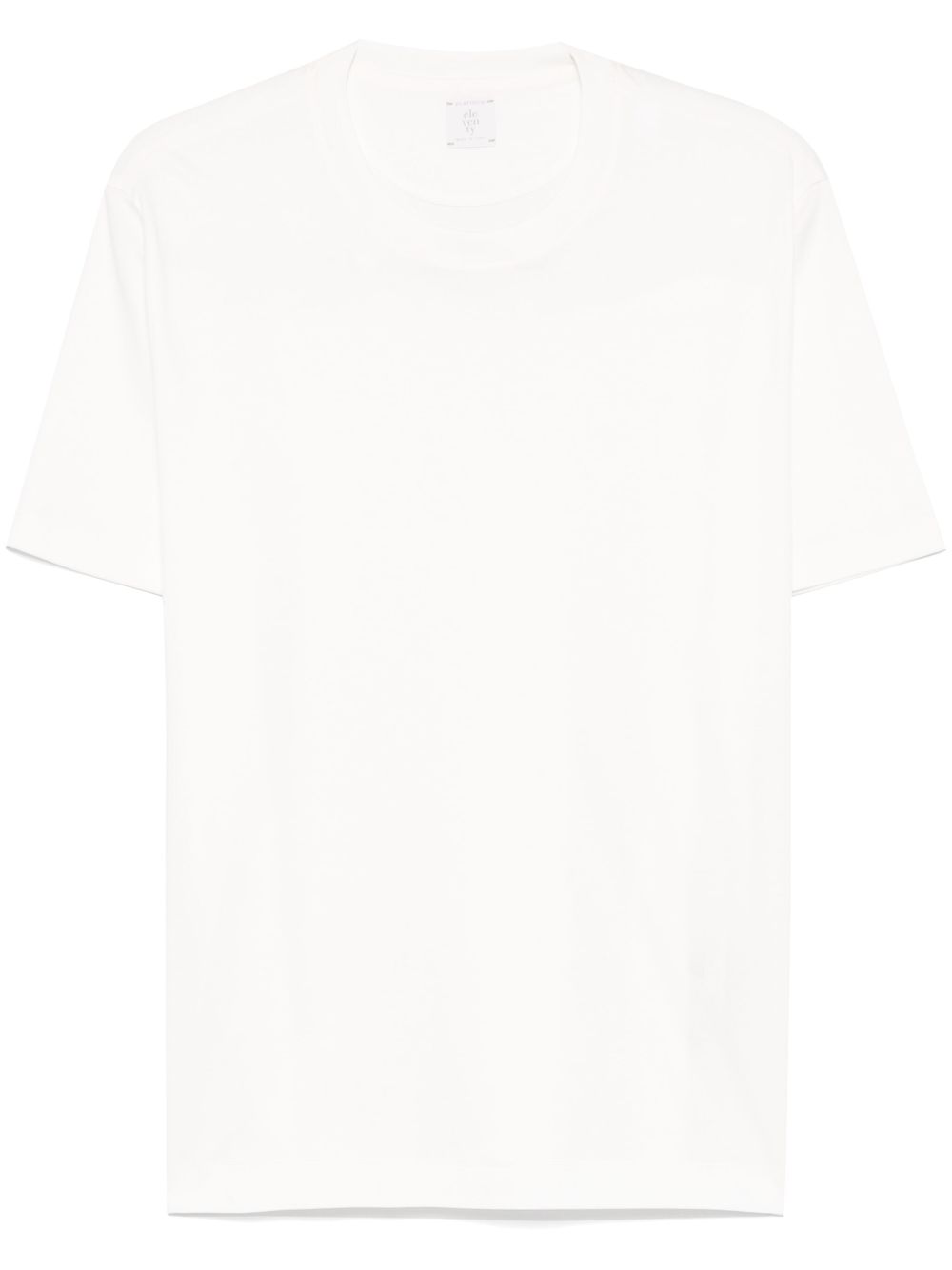 Eleventy Modal-Cotton Jersey T-Shirt — White