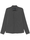 Herno Cotton Blend Shirt — Grey