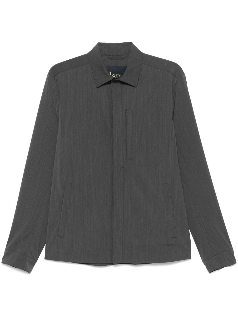 Herno Cotton Blend Shirt — Grey