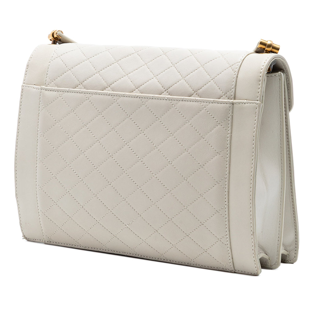 Quilted Lambskin Monogram Gaby Crossbody