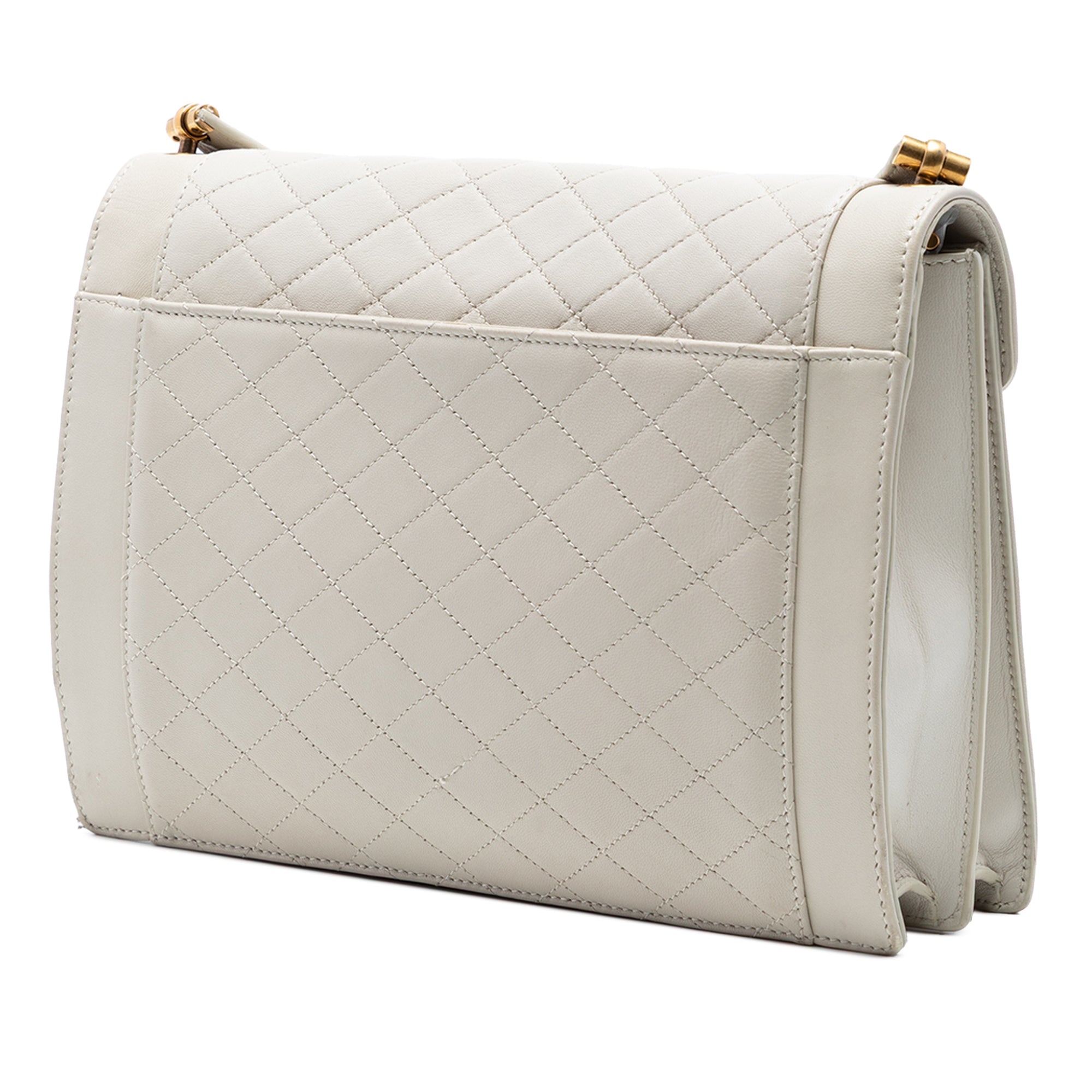 Quilted Lambskin Monogram Gaby Crossbody