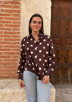 Camisa Vivian - Marrón