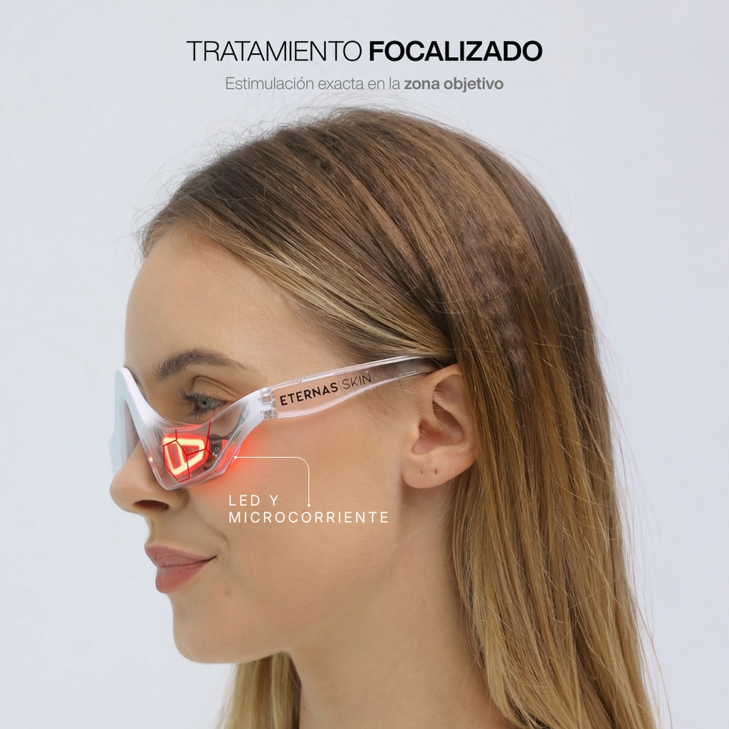 Reparador Bolsas y Ojeras con LED y Microcorriente