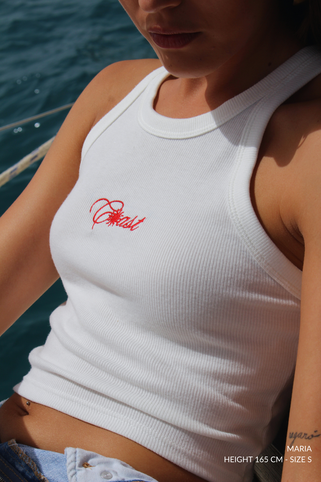 White Essential Women’s Tank Top