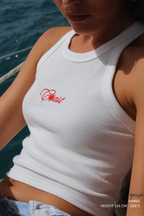 White Essential Women’s Tank Top