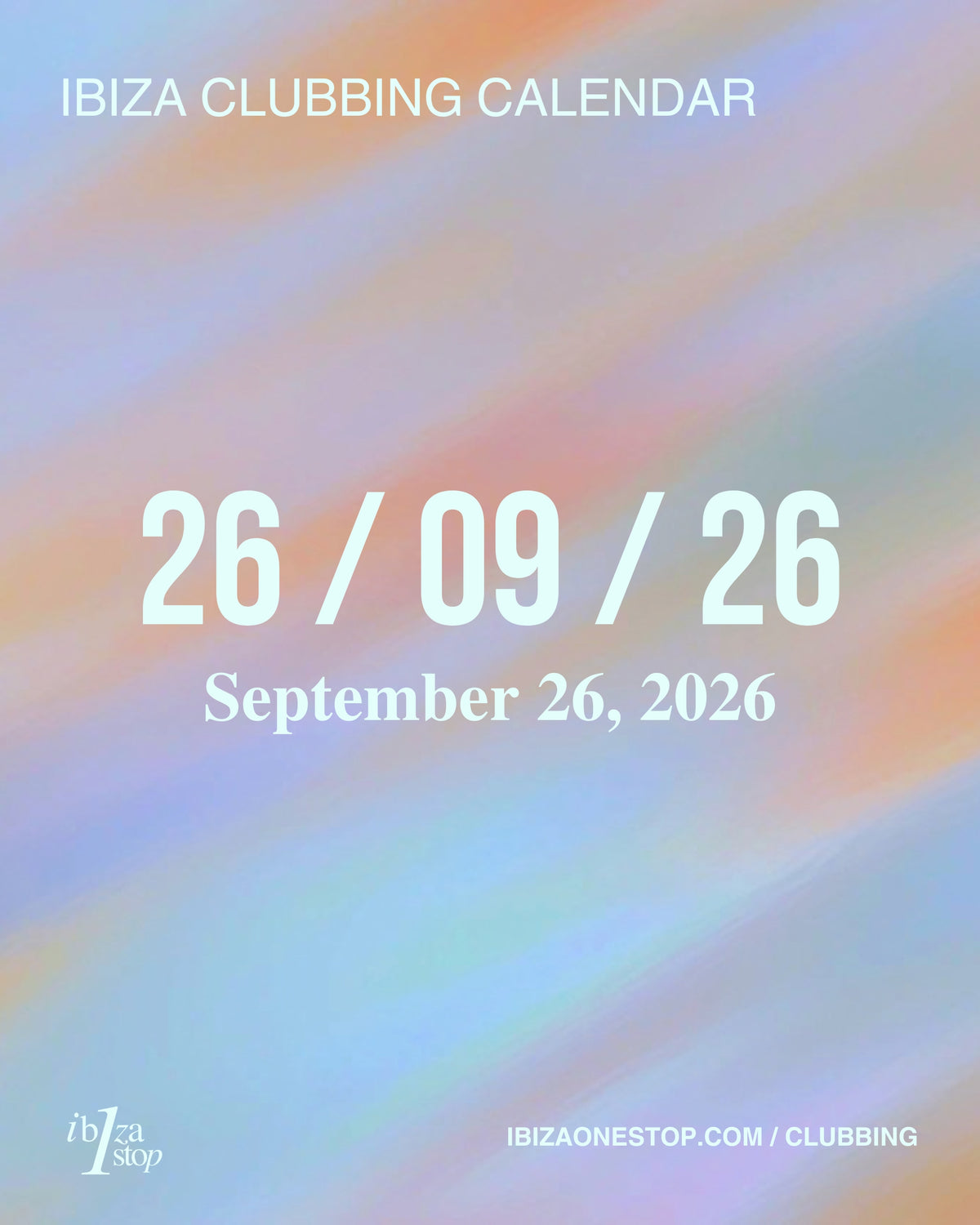 September 26, 2026 Ibiza Parties at UNVRS, Amnesia, Pacha, Ushuaïa, Hï Ibiza, Chinois, 528 Ibiza & More: elrow, Paul van Dyk, Robin Schulz, Black Coffee, Maceo Plex & More