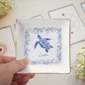 Personalizado Vintage Chinoiserie Varios Animales Baratija Joyería Plato Regalo para los amantes de los animales Amigos Dama de honor Ella