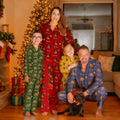 Personalizado 1-5 Fotos de Mascotas Multicolor Suave Pijama de Manga Larga a Juego con Nombres Cumpleaños Navidad Regalo para Niños Familia