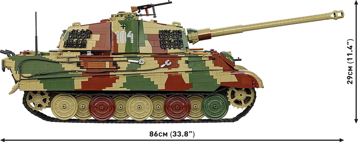 Tiger II Königstiger 1/12 Scale 86cm