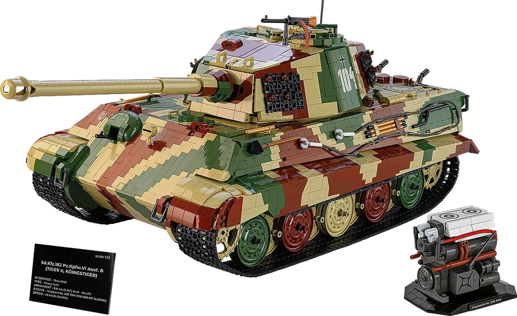 Tiger II Königstiger 1/12 Scale 86cm