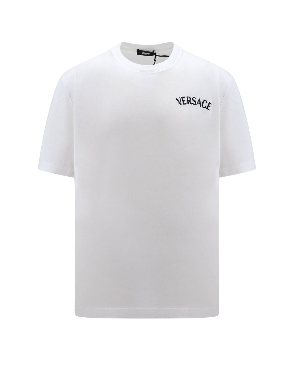 Versace T-shirts and Polos White Cotone
