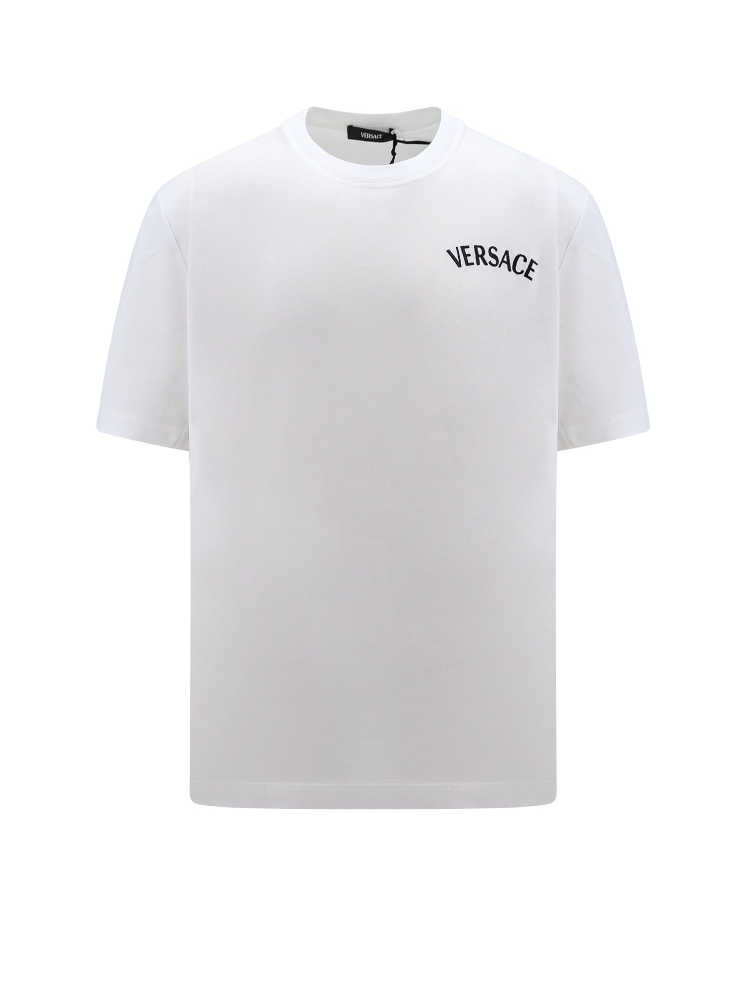 Versace T-shirts and Polos White Cotone