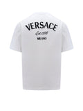 Versace T-shirts and Polos White Cotone