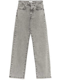 Fabiana Filippi Straight-Leg Jeans — Gray
