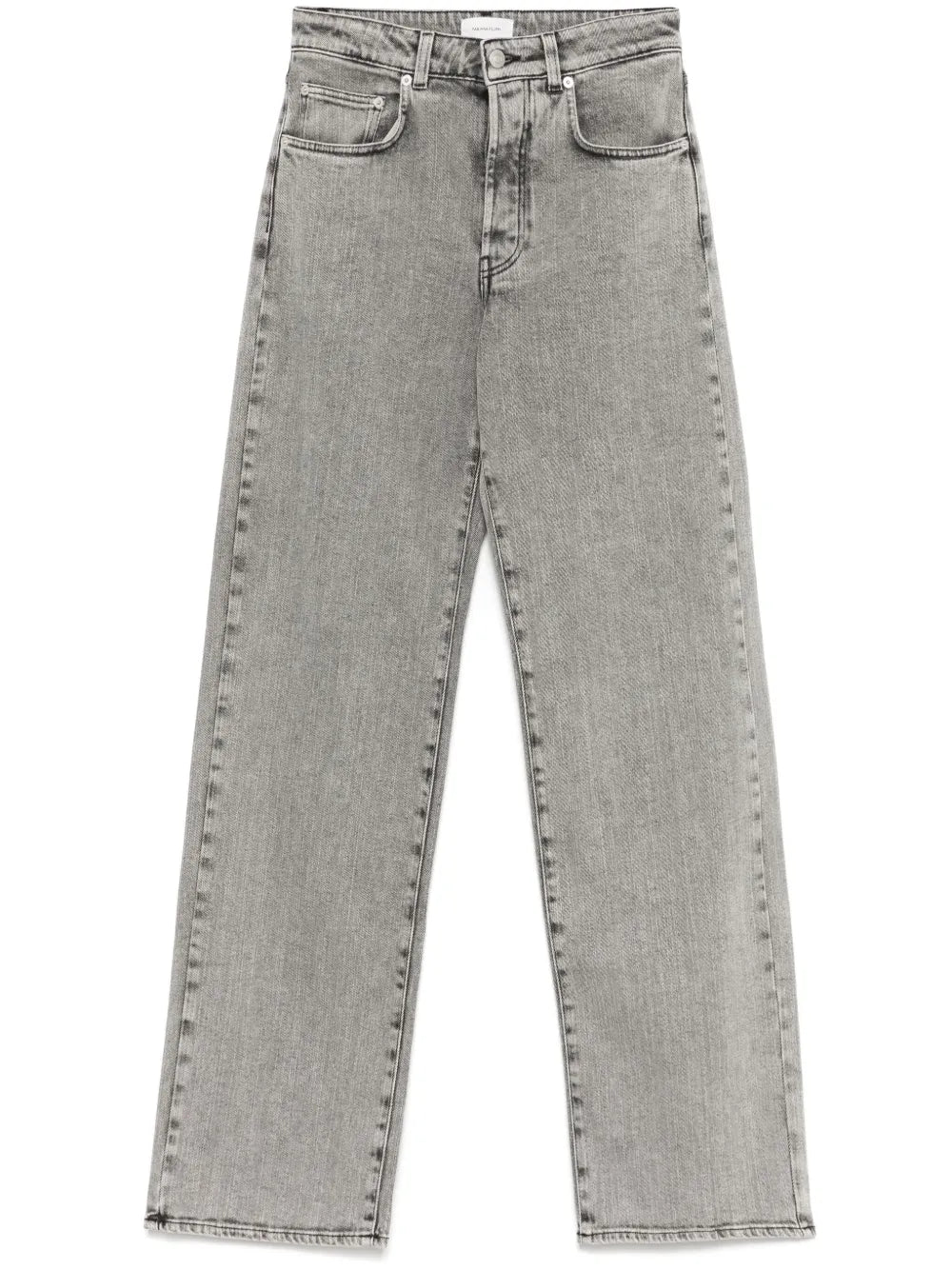 Fabiana Filippi Straight-Leg Jeans — Gray