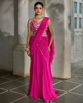 Elin Sari Set By KYNAH, Luxury Indian Fashion & Bridal Wear