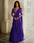 Lithi Sari Set By KYNAH, Luxury Indian Fashion & Bridal Wear