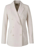 Herno Double-Breasted Blazer — White