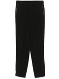 Peserico Crepe Trousers — Black