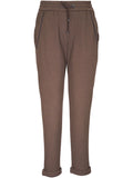 Brunello Cucinelli Embellished Track Joggers — Brown