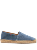 Kiton Suede Espadrille — Blue